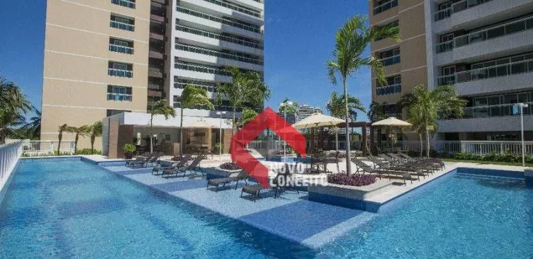 Imagem Apartamento com 3 dormitórios à venda, 138 m² por R$ 1.299.000,00 - Guararapes - Fortaleza/CE