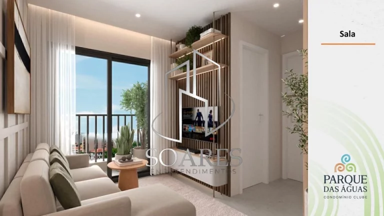 Imagem Parque das águas -Apartamentos de 2 e 3 quartos com Suítes, sendo 42,90 M² e 54,62 M² .33