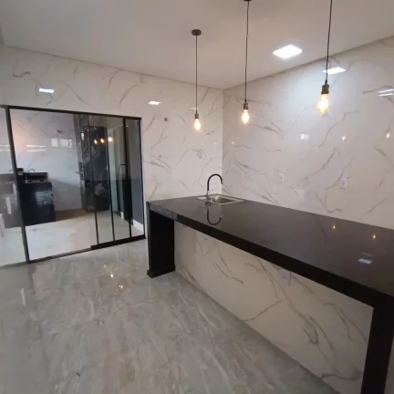 Imagem Casa Alto Padrao De 3/4 C Suite Com Area Gourmet No Santa Luzia