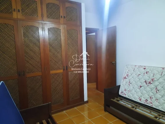 Imagem Apartamento com vista para o mar e lazer, 3 quartos com suíte e 2 vagas na Pitangueiras, Guarujá-SP - 165m² de área.