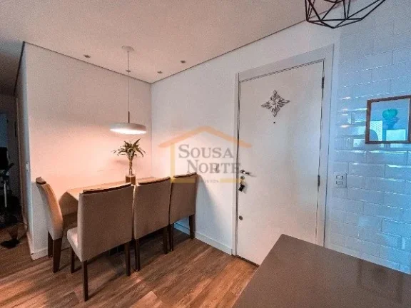 Imagem Apartamento 57m², 2 dormitórios, banheiro, varanda envidraçada, cozinha equipada, rico em planeja...