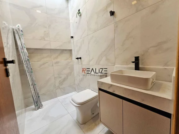Imagem Casa nova com 3 dormitórios à venda, 120 m² por R$ 735.000 - Jardim Residencial Nova Veneza - Indaiatuba/SP