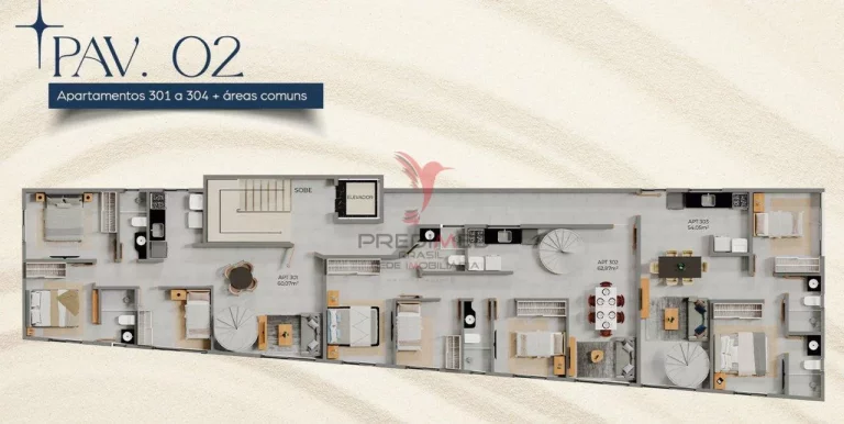 Imagem Apartamento à venda na Praia do Poço