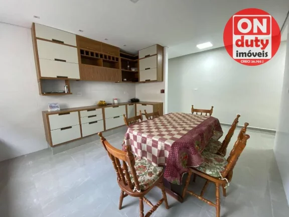 Imagem Sobrado com 2 dormitórios à venda, 154 m² por R$ 610.000,00 - Vila São Jorge - Santos/SP