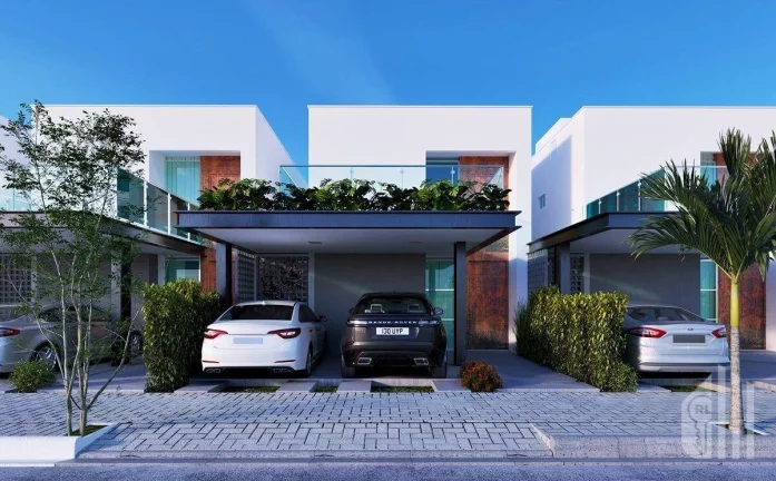 Imagem Casa duplex em construção, 4 dormitórios à venda por R$ 820.000,00 - Condomínio VILA ZOE - Piçarreira/zona leste - Teresina/PI