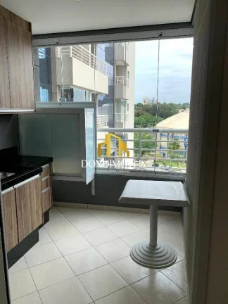 Imagem Venha se encantar com esse espetacular loft de 37 metros no condomínio Marco Zero Mix. O imóvel po...