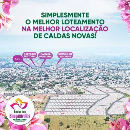 Imagem Loteamento Parcelado Jardim Dos Bougainvilles Caldas Novas