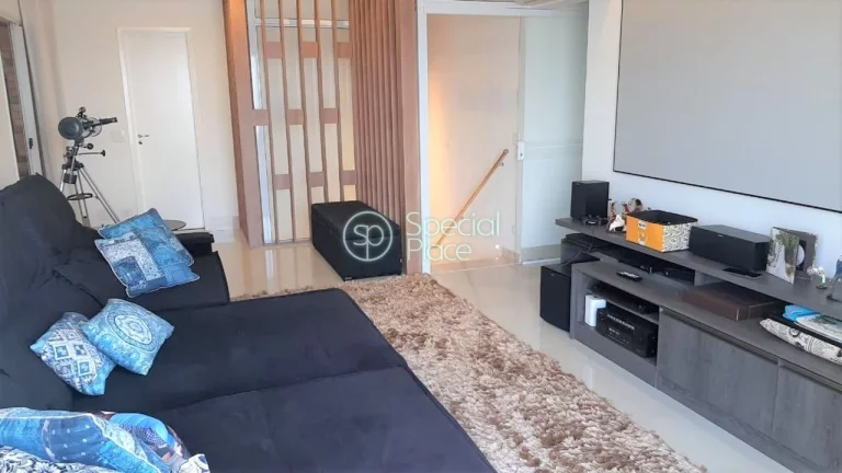 Imagem Ótima Cobertura Duplex com 263m² no Morumbi. Living para 03 ambientes, varanda gourmet com churras...