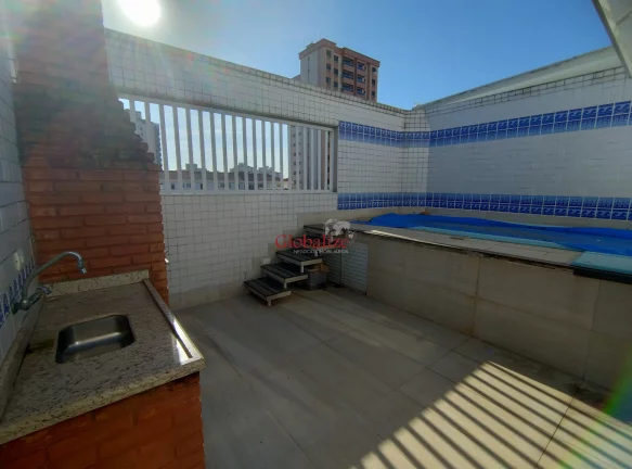 Imagem Triplex com 4 suítes, churrasqueira e piscina no bairro do Embaré em Santos por R$1.600.000,00