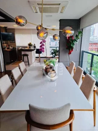 Imagem Moema, alto padrão, mobiliado, varanda gourmet