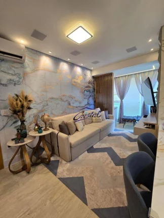 Imagem Apartamento com 2 dormitórios à venda, 88 m² por R$ 946.000,00 - Canto do Forte - Praia Grande/SP