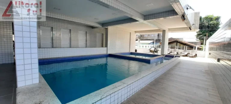 Imagem Apartamento à venda em Praia Grande-SP, bairro Ocian! 1 quarto, 1 sala, 1 vaga de garagem e 49m² de área!