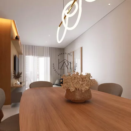 Imagem Apartamento na Planta para Venda em Praia Grande, Guilhermina, 2 dormitórios, 1 suíte, 2 banheiros, 2 vagas