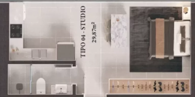 Imagem Imóvel com 1 Quarto à Venda, 57 m² em Perequê - Porto Belo