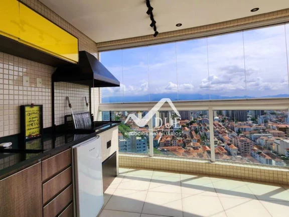 Imagem Apartamento com 3 dormitórios à venda, 124 m² por R$ 1.980.000,00 - Boqueirão - Santos/SP