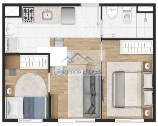Imagem Eleva Tatuapé | Apartamento com 2 dormitórios (recém entregue) | Chácara Califórnia