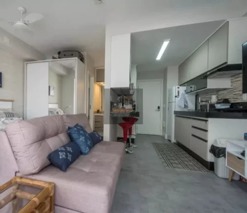 Imagem Kitnet com 1 dormitório para alugar, 36 m² - Brooklin Novo - São Paulo/SP