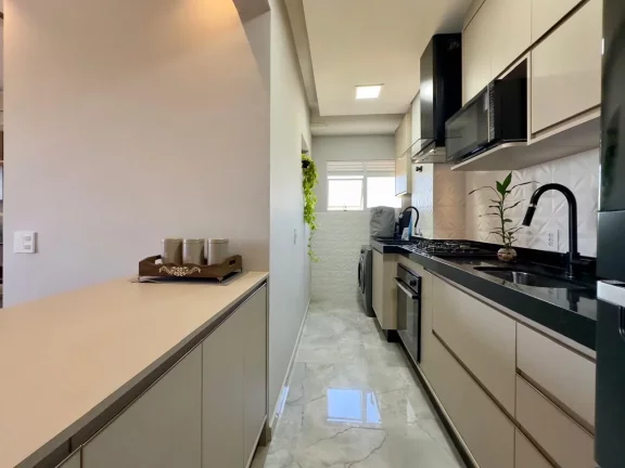 Imagem APARTAMENTO - SALA ESTENDIDA - SOFISTICADO - VIVA VISTA ALAMEDA - SUMARÉ