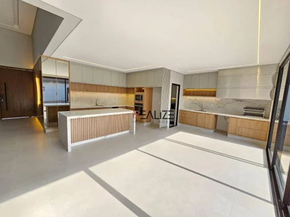 Imagem Casa térrea com 3 suíte e escritório à venda, 227 m² por R$ 1.820.000 - Condomínio em Indaiatuba/SP