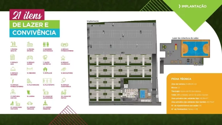 Imagem LANÇAMENTO - Apartamento com 2 dormitórios à venda, 40 m² por R$ 224.900 - Jardim Casa Branca - Suzano/SP