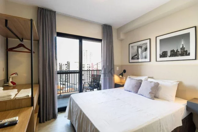 Studio no Brooklin a 60m do Metrô: O Ativo