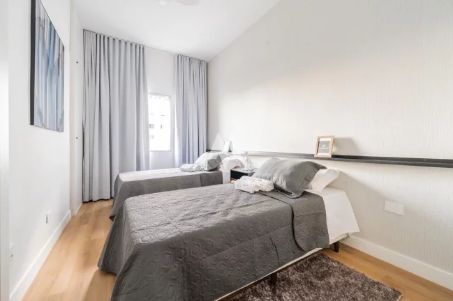 Imagem Apartamento á venda 02 dormitórios 1 suíte com vista para o mar em Santos/Sp