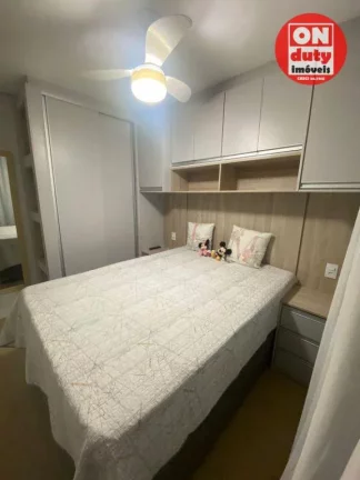 Imagem Apartamento com 2 dormitórios à venda, 45 m² por R$ 320.000,00 - Areia Branca - Santos/SP