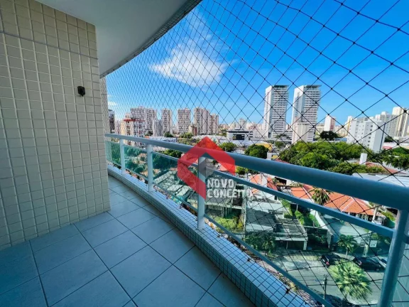 Imagem Apartamento com 3 dormitórios à venda, 122 m² por R$ 890.000,00 - Cocó - Fortaleza/CE