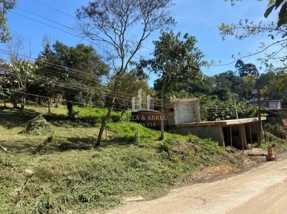 Imagem Terreno 282m², 10,25 x 27,6mts, Aclive (fotos), Ponte Seca em Ribeirão Pires-SP