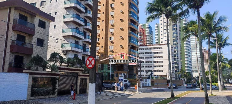 Imagem Apartamento com 1 dormitório à venda, 40 m² por R$ 280.000,00 - Canto do Forte - Praia Grande/SP