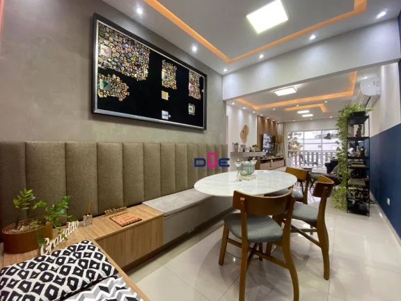 Imagem Apartamento com 2 dormitórios à venda, 111 m² por R$ 700.000,00 - Embaré - Santos/SP