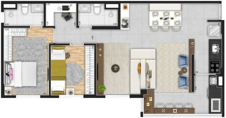 Imagem APARTAMENTO RESIDENCIAL em São Paulo - SP, Vila da Saúde
