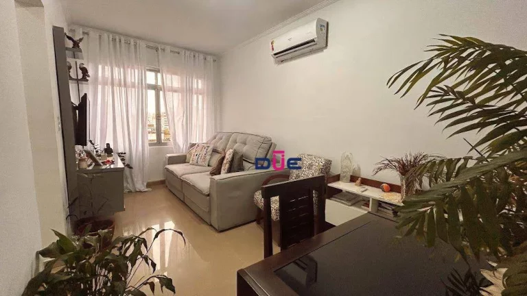 Imagem Apartamento com 2 dormitórios à venda, 66 m² por R$ 550.000 - Embaré - Santos/SP
