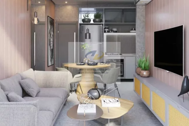 Imagem Vendo Apartamentos de 31m² à 45m², 1 ou 2 quartos e 1 vaga