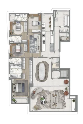 Imagem Um empreendimento completo com toda segurança, conforto e lazer que você merece. Preço e disponib...