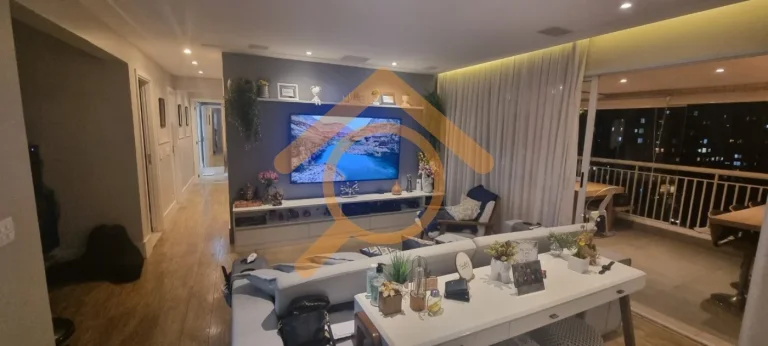 Imagem Apartamento de Luxo em Jurubatuba, São Paulo-SP: 4 quartos, 3 suítes, 136 m² - Condomínio Magic Resort
