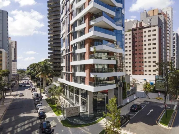 Imagem Apartamento para Venda em Curitiba, Cabral, 3 dormitórios, 3 suítes, 4 banheiros, 3 vagas