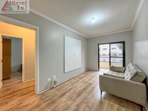 Imagem Apartamento à venda em Praia Grande-SP, bairro Tupi: 1 quarto, 1 sala, 1 banheiro, 1 vaga de garagem, 60m²!