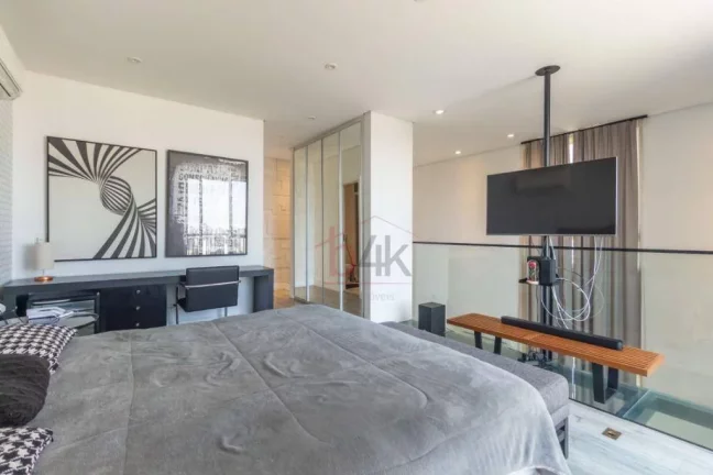 Imagem Meta Title: Cobertura Geo Berrini: 108m² de Skyline e Rentabilidade no Brooklin