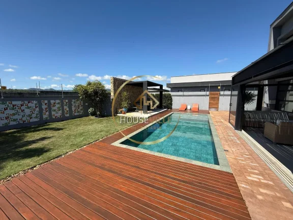 Imagem Casa Sobrado, 3 dormitórios (1 suíte), 4 vagas, Ecopark Bourbon, Caçapava.