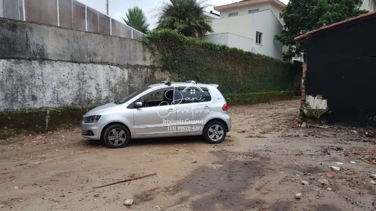 Imagem Terreno comercial para locação em Guarujá-SP, bairro Pitangueiras, 654,00 m² de área.