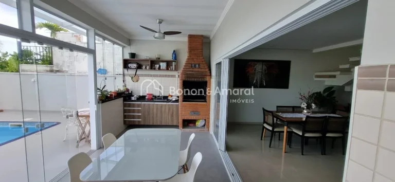 Imagem Excelente sobrado no Condomínio Le Village, em Valinhos, com 220m² de área privativa em um terren...