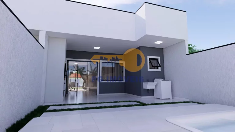 Imagem CASA COM 2 DORMITÓRIOS, SUITE E PISCINA EM MONÇÕES