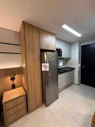 Imagem Apartamento com 1 dormitório para alugar, 24 m² por R$ 3.510,00/mês - Brooklin - São Paulo/SP