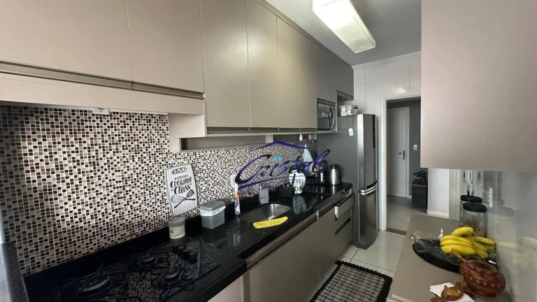 Imagem Apartamento com 3 dormitórios à venda, 101 m² por R$ 780.000 - Guilhermina - Praia Grande/SP