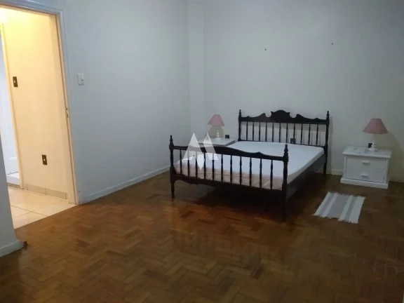 Imagem Santos Boqueirão- Apartamento a venda, 3 dormitórios s/vaga frente mar