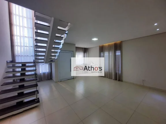 Imagem Sobrado com 3 dormitórios, 161 m - venda por R$ 1.250.000 ou aluguel por R$ 6.600,00/mês - Jardim Park Real - Indaiatuba/SP