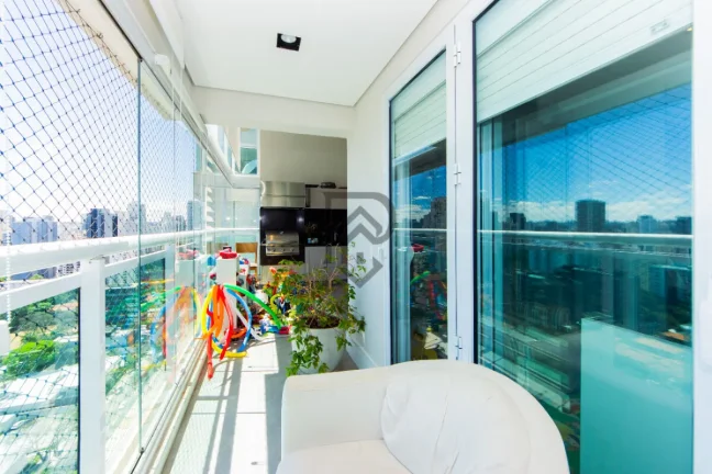 Imagem Apartamento brooklin novo Alto Padrão andar alto vista livre reformado