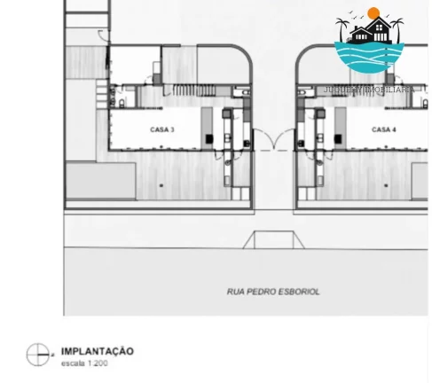 Imagem Terreno a venda - Praia de Juquehy. c/ projeto aprovado p/ 4 casas de 170m² de área construída e 240m² útil, 1260m² de terreno | Juquehy Imobiliária