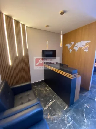 Imagem Sala Comercial para Locação em Santo André, Parque Jaçatuba, 1 banheiro